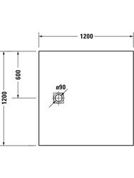   Duravit Sustano 12001200,   720279740000000