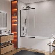 ������ �� ����� CEZARES SLIDER-FIX-VF-11-90/150-C-NERO (900�1500) ������ ����������, ������� ������