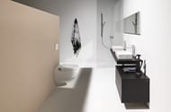 Унитаз-биде Laufen CLEANET RIVA 820691 (600х395х415) безободковый, подвесной, с пду, покрытие LCC
