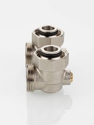 Узел для нижнего подключения радиатора VALTEC 3/4" угловой, евроконус VT.345.ANE.05 — изображение 5