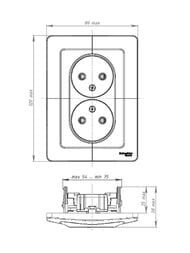  Systeme Electric BLANCA ..   .   16 250 . BLNRS001026