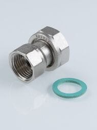 Муфта VALTEC 3/4"х1/2" ВВ с накидной гайкой, VTr.614.N.0504