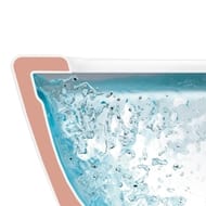 Унитаз подвесной Villeroy & Boch Subway 2.0 5606 R0 R1 (355х480) безободковый, покрытие ceramicplus