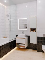 ����� ��� �������� Cersanit LOUNA 60 �� ����������� 600�550�490 ���������, ����� SP-SZ-LOU60-BL/Wh