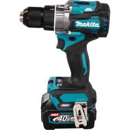 Шуруповерт MAKITA DF001GD2 аккумуляторный, 40В 2*2Ач, 650/2600об/мин, 13мм, бесщеточный