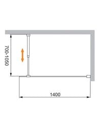 ������� ����������� CEZARES LIBERTA (1400�1950) L-1-140-C-Cr ������ ����������, ������� ����  LIBERTA-140-C-PACK+LIBERTA-75/105-SET-Cr