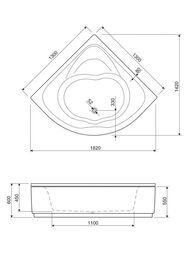 ����� ��������� CEZARES CETINA 130�130 �������, ������������ CETINA-130-130-41