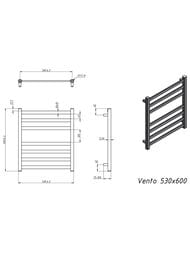 GROTA VENTO  ""  530x600 . ., /.. 1/2"