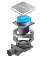 ���� ������� Pestan Confluo Horizontal TIDE4, 150�150 ����������� ����� � ������, ������ ����, �����-������