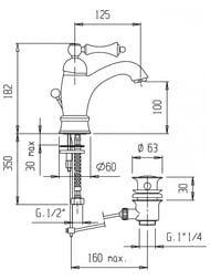 ��������� CEZARES MARGOT-LSM1-A-02-Bi ��� �����������, ������ ������, ������/����� �����