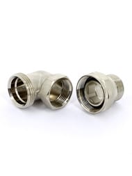 Американка ITAP 162 1/2" угловая, никелир — изображение 7
