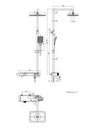 ������� ������� Cersanit VIVO 64529 � ����������� ��� �����, ����