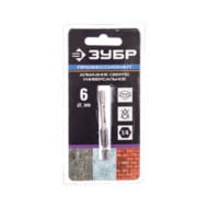 ������ �������� �� ������������� ���� d=6 ��, ��������� HEX 1/4" 29865-06