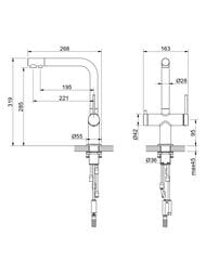 ��������� ��� ����� Aquatek ������ AQ1385MB ��������., ����� 285��, � ���. �/������. ����, ���. ���