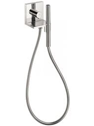 Душевой набор Axor ShowerSolutions 10651000 с запорным вентилем, внешняя часть, хром — миниатюра 1