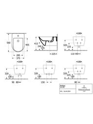   Villeroy & Boch Antao 541100R1 (375560320) CeramicPlus,  