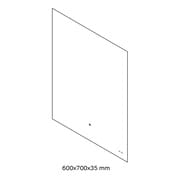 Зеркало AM.PM X-Joy (600х700х35) с LED-подсветкой, ИК- сенсором M85MOX10601S