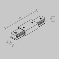 ������ ��������� ������� � ������ ������� Maytoni Unity (�����) TRA001CB-11W �����, IP20, �����