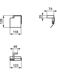 ��������� ��� ��������� ������ Ideal Standard CONCA T4496A5 � �������, ���������, �����