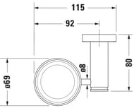     DURAVIT D-Code , , : /  0099191000