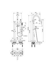 Ideal Standard JOY NEO ��������� ��� �����/���� BD168A5 ���������, �������������, �����