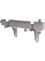 Распределительный коллектор Gidruss DMSS-25-20x4, магистраль 1", 4 контура 3/4, воздухоотвод 1/2 — миниатюра 1