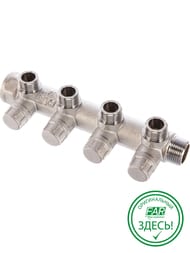 ��������� �������� FAR 3/4"�� �� 4 ������ 1/2"�, �/� 45��, ������� ���������� FK 3873 3412TP