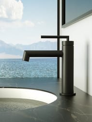 Смеситель для раковины BelBagno ACQUA-LVM-NERO однозахватный, низкий излив 100мм, черный матовый — изображение 2