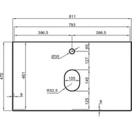 ���������� La Fenice Granite Gray Structural Terra 80 �� (811�470�10) ����� FNC-VS01-TER-80