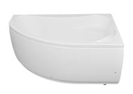 Ванна акриловая Aquanet CAPRI 160х100 правая асимметричная, без гидромассажа, без обвязки 203915