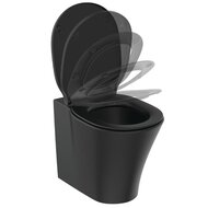 Сиденье для унитаза Ideal Standard CONNECT AIR микролифт, легкосъемное, матовый черный E0368V3