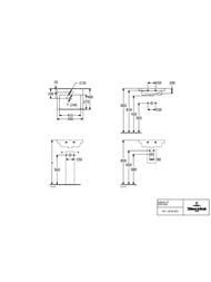 Раковина компактная Villeroy&Boch Subway 3.0 500х400х145, перелив, белый 43705001