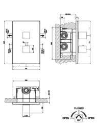 ��������� Gessi Rettangolo 20184.299 ����., ���������, �� 2 ������, ������� �����, ������