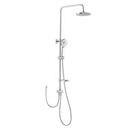 Душевой гарнитур Swedbe Calypso 5063 верхний/ручной душ 3 реж., шланг, мыльница, цвет: хром