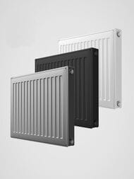 Радиатор стальной Royal Thermo Compact тип 22 ВШГ:500х500х100, 1120Вт, боковое подкл., белый