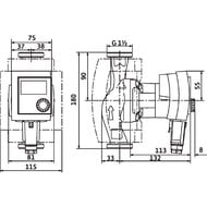 ����� �������������� WILO STRATOS PICO-Z 25/1-4, ��� ����, 4216472