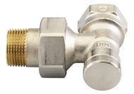 Клапан угловой DANFOSS 3/4" для обратного трубопровода RLV-20 003L0145