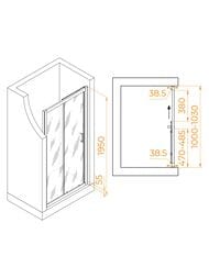 ������� ����� RGW Passage PA-016 (1000�1950) ����������, ������ 6�� ����������/���� 350801610-11