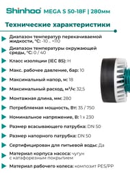   SHINHOO MEGA S 50-18F 1x230, DN 50, , 71121007
