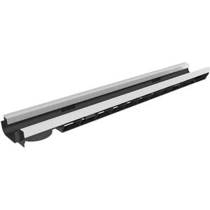 Лоток пластиковый усиленный DN 100 Gidrolica Standart Plus (1000х148х63) 1,8 л/сек арт.8054