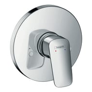 Смеситель Hansgrohe Logis 71606000 для душа, встраиваемый, однозахватный, наружная часть