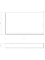 ����� Decor Walther BROWNIE TAB L 280�160, �������� ����, ����: ������ 0930160