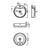 �������� Aqwella Best Shelf 43 (430�430�119) ���������, �������, ���. ��� ���������, ����: �����