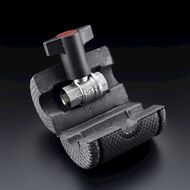 Кран шаровый Oventrop Optibal 1/2"ВВ DN-15 полнопроходной, 16 бар, латунь, удлинен.ручка, 1077104