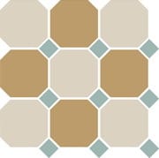 Керамогранитная плитка Top Cer Octagon New 4416+03 OCT13-B (300х300) бежевая+желтая+зеленая (кв.м)