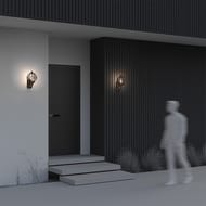 ��������� ���������� Maytoni Via (���) O024WL-01G, E27�1 60�� IP 44, ������