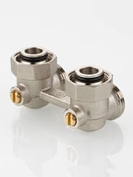Узел для нижнего подключения радиатора VALTEC 3/4" угловой, евроконус VT.345.ANE.05 — изображение 8