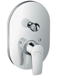 Смеситель Hansgrohe Talis E 71746000 для ванны/душа, скрытый монтаж, однозахватный, хром — миниатюра 1