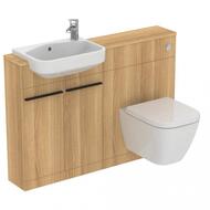 Унитаз подвесной Ideal Standard i life S 355х480х335 безободковый,белый T459201