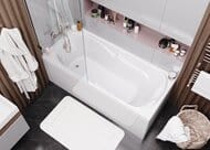 Ванна акриловая VAGNERPLAST CHARITKA 170 (1700х750х420) прямоугольная, белая VPBA170CHA2X-04